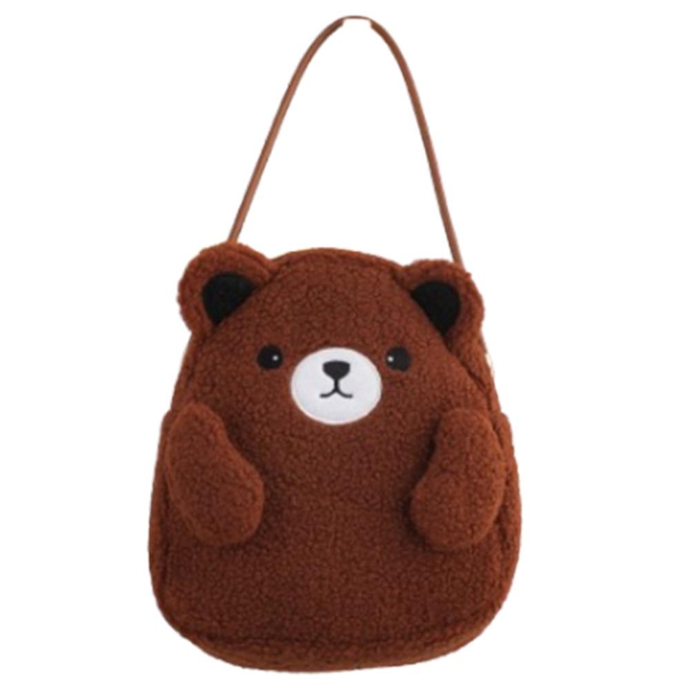 Sweet Panda Shoulder Bag Soft Casual Tote Bags Makeup Bags Student Schoolbag Birthday Gift