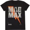 MAD MAX Unisex Adult Logo T-Shirt (XXL) (Black), Black, XX-Large