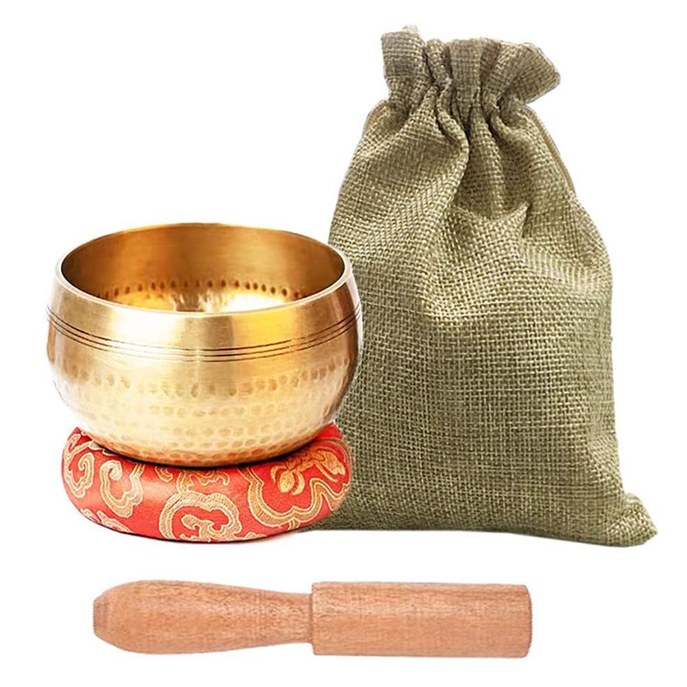 Singing Bowls Set Meditation Bowl with Cushion Mallet and Storage Bag Meditation Sound Bowl