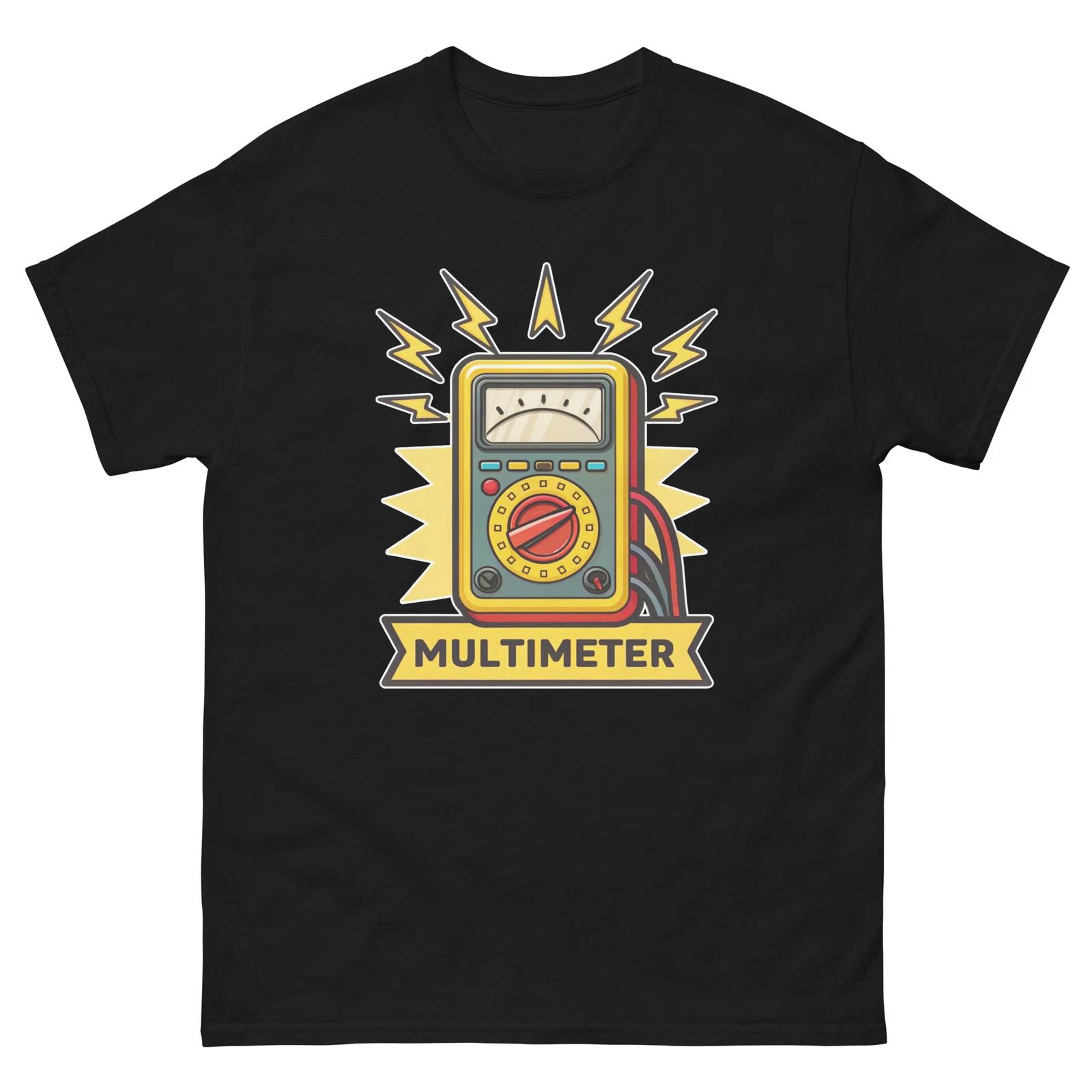 Multimeter Workplace Tool Tools Construction Working T-Shirt XL