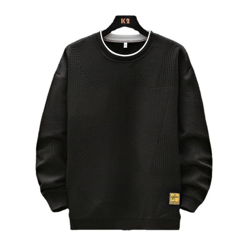 

Мужской свитер на осень и зиму, мужской свитер большого размера с длинными рукавами, универсальный модный мужской свитер, повседневный пуловер, свитер 8XL белый