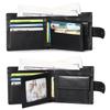 European and American Men's Genuine Leather RFID Anti-Theft Wallet - Short, Stylish, Anti-Magnetic Coin Purse & Money Clip