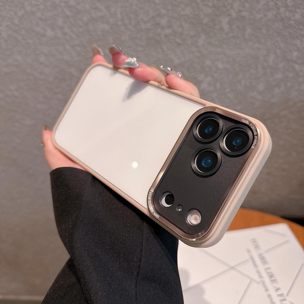 Hard Acrylic Transparent Case for For Iphone 17 Air 13 14 1 16 17 Pro Max Plus 12 11 Lens Film Protection Shockproof Cover