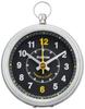 Dulton Magnetic A Small Clock with a Magnetic Height Width Depth Model Clock, Round, Black. Closure. Dimensions 73mm, 65mm, 23mm. Number
