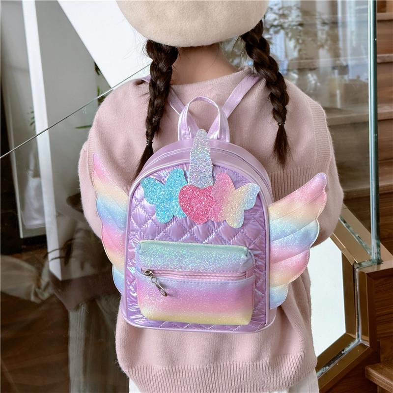 Backpack Whimsical Kids With Bow Accent In Various Colors Ideal For School Outings And