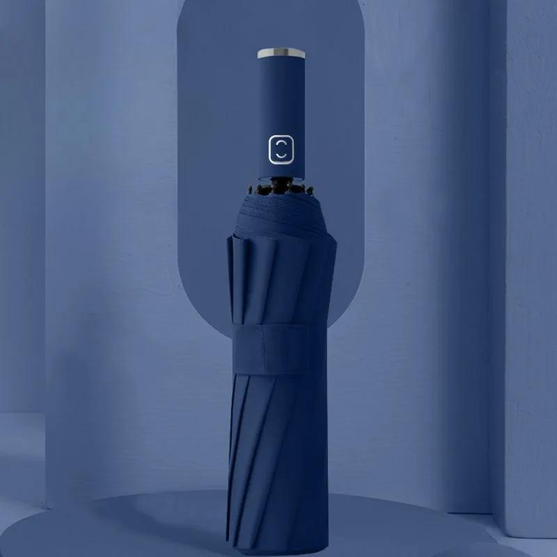 themed Automatic Folding Umbrella for Female Students, Korean - style Oversized Dual - use Sun and Rain Umbrella