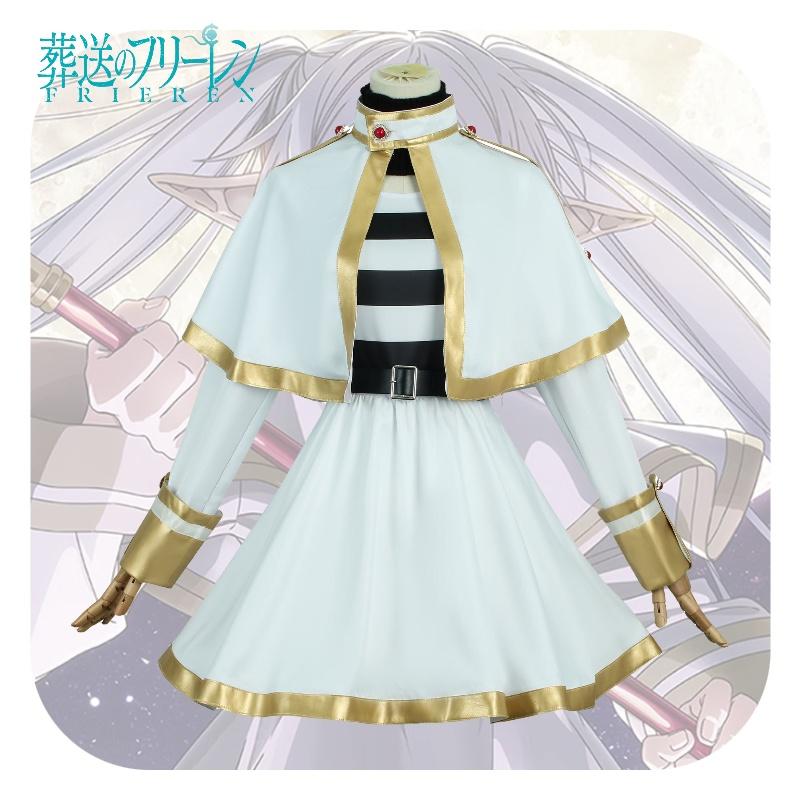 Frieren The At Funeral Cosplay Costume Party Outfit Event Halloween Playing Role
