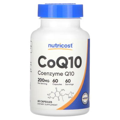 Coq10, 200Mg, 60 Capsules