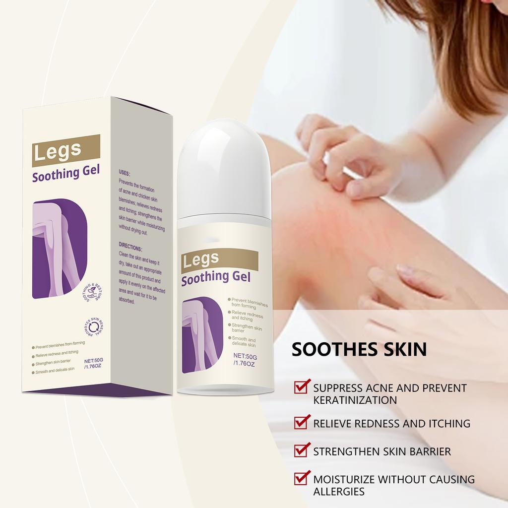 Skin Soothing Gel Acne Relief Redness Itching Coolings Soothing Repairs Gel
