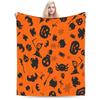 Halloween Pumpkin Autumn  ()(1) Blanket Quality Warm Soft  Bedding Throws Winter Kids Adult Living Room Fashion Bedspread