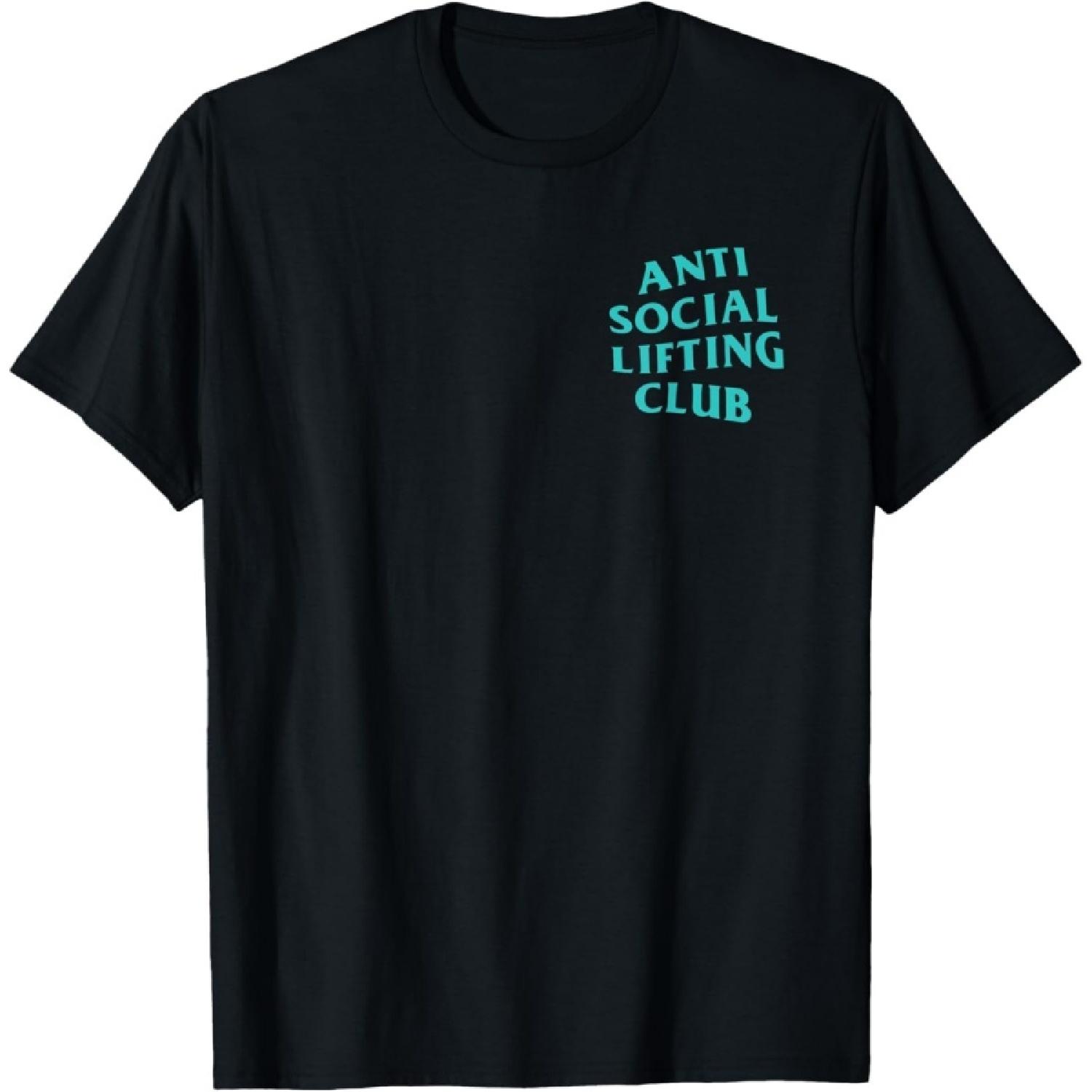 Футболка JVDRRY Anti Social Lifting Club S