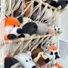 Nordic Handmade Woven Doll Storage Rack for Children's Room