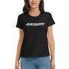 Damen T-Shirt Mugen Motorsports Power Sommer Kurzarm T-Shirts Rundhals Baumwolle T-Shirts Kleidung Tops Streetwear
