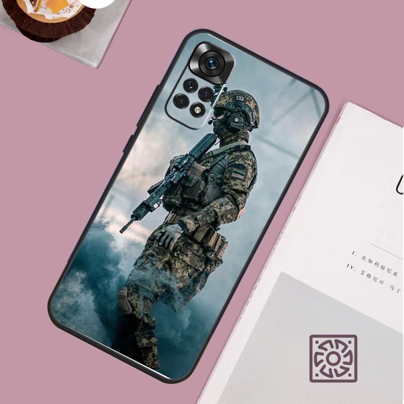

Tactical Swat Gear Pattern Case For Xiaomi Redmi Note 12 9 10 11 13 Pro Plus 9S 10S 11S 12S Redmi 12 10C 12C 13C Cover Redmi Note 13ProPlus