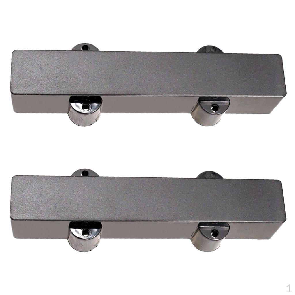 2Pcs five string Pickup Covers Closed Seal Type for JB Bass Electric Guitar