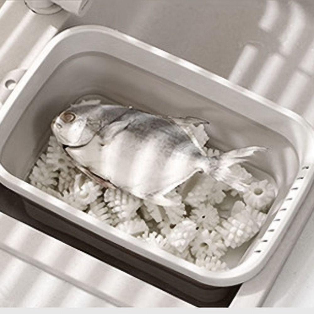 Space Saving Vegetable Washing Basin Foldable Laundry Tub Durable Dishpan  Food