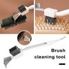 Hair Comb Cleaner Stainless Steel Comfortable Grip Rust-resistant Eco-friendly Smooth Comb Cleaning Tool