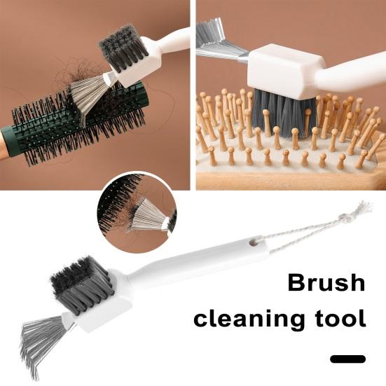Hair Comb Cleaner Stainless Steel Comfortable Grip Rust-resistant Eco-friendly Smooth Comb Cleaning Tool