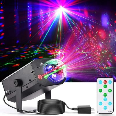 Disco Light 72 Pattern LED Colorful Party Light Laser Light Projection Party Club Lampu Disco Bilik Stage Atmosphere DJ