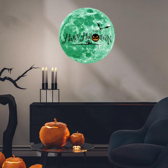 

Хэллоуин Светящийся Ужас Наклейки на стены ПВХ Детская комната Фон Наклейки на стену