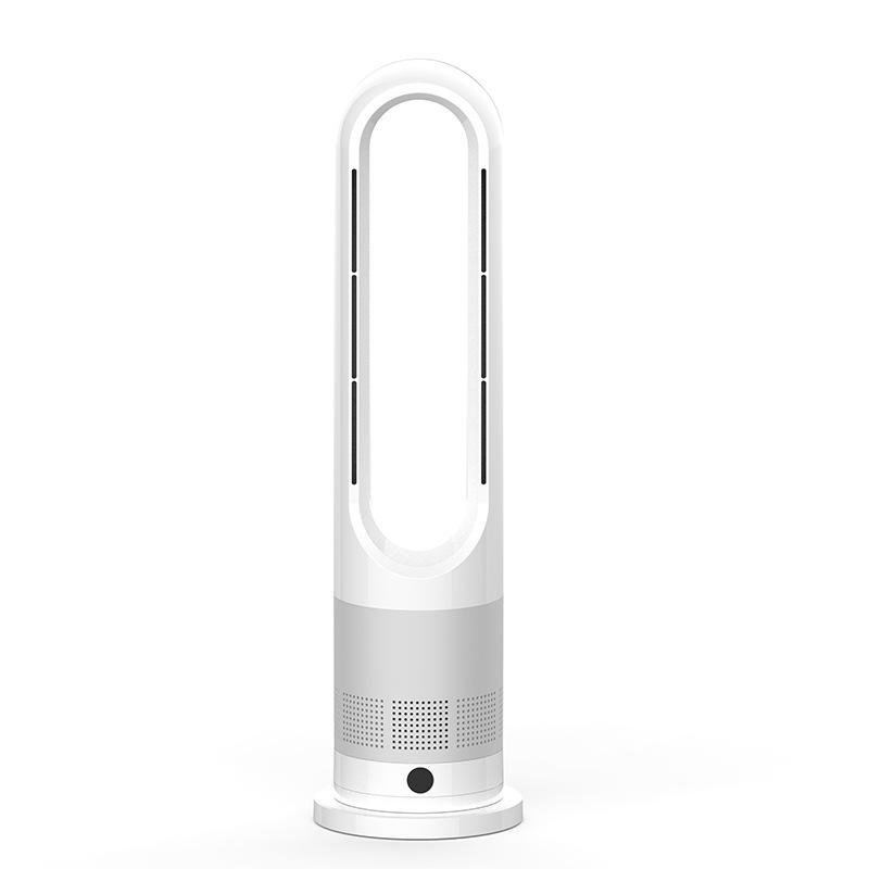 New Household Silent Fan, Dual-purpose Cooling and Heating Fan, Bladeless Smart Temperature Control Tower Fan
