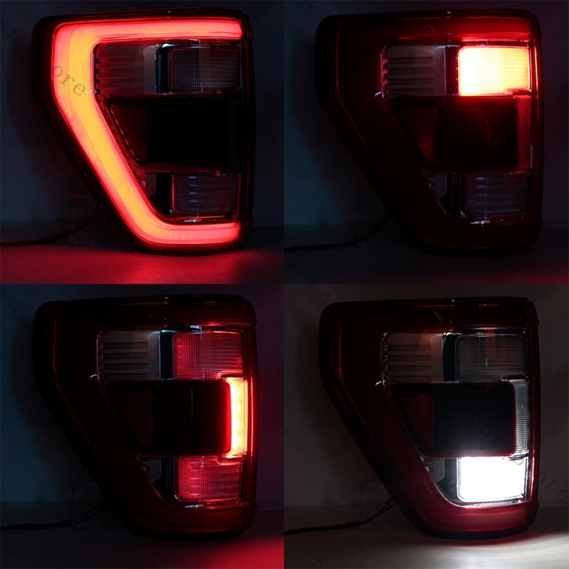 For Ford F150 F-150 2025-2025 LED Rear Bumper Tail Light Driving Lamp Parking Stop Brake Lamp Reversing Lamp Car Accessories