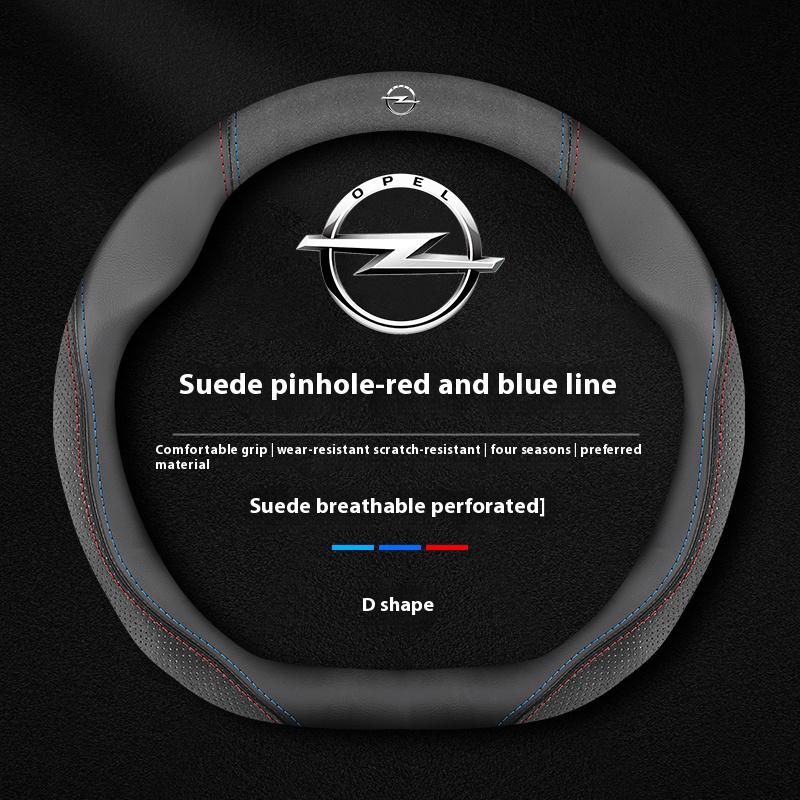 Car Steering Wheel Cover For Opel Astra Corsa Grandland Insignia Mokka Vectra GTC Tigra Vivaro Zafira Combo Vivaro GTC Delica