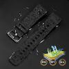For Casio PROTREK series mountaineering watch PRG-600 PRG-650Y PRW-6600 GA2200 sports silicone strap men's tape watch chain 24mm