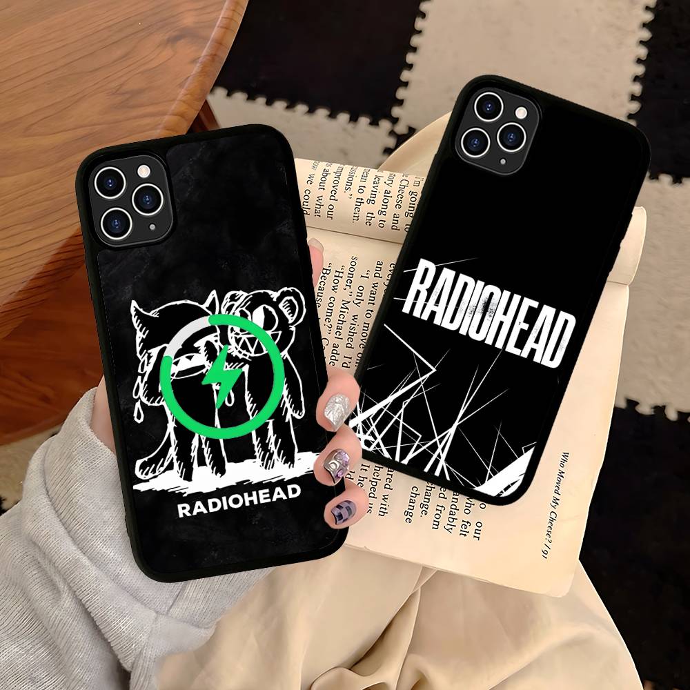 R-Radiohead Rock Band For Magsafe Magnetic Phone Case Cover For IPhone 11 12 13 14 15 16 17 Pro Max Plus