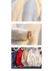 2024 Men's Autumn/Winter Loose Knit Sweater with Shirt Collar, Plus Velvet Two-Piece Look