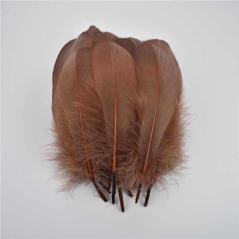 20Pcs Colored Goose Feather 5-7inch/12-18cm  Swan Plumes Handicraft Accessories Wedding Deco Diy Craft Carnival Party Decoration