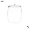 Multifunctional Storage Jar With Lid Plastic Transparent Storage Box Sealed Cereals Jar Flour Rice Nuts Beans Dry Food Container