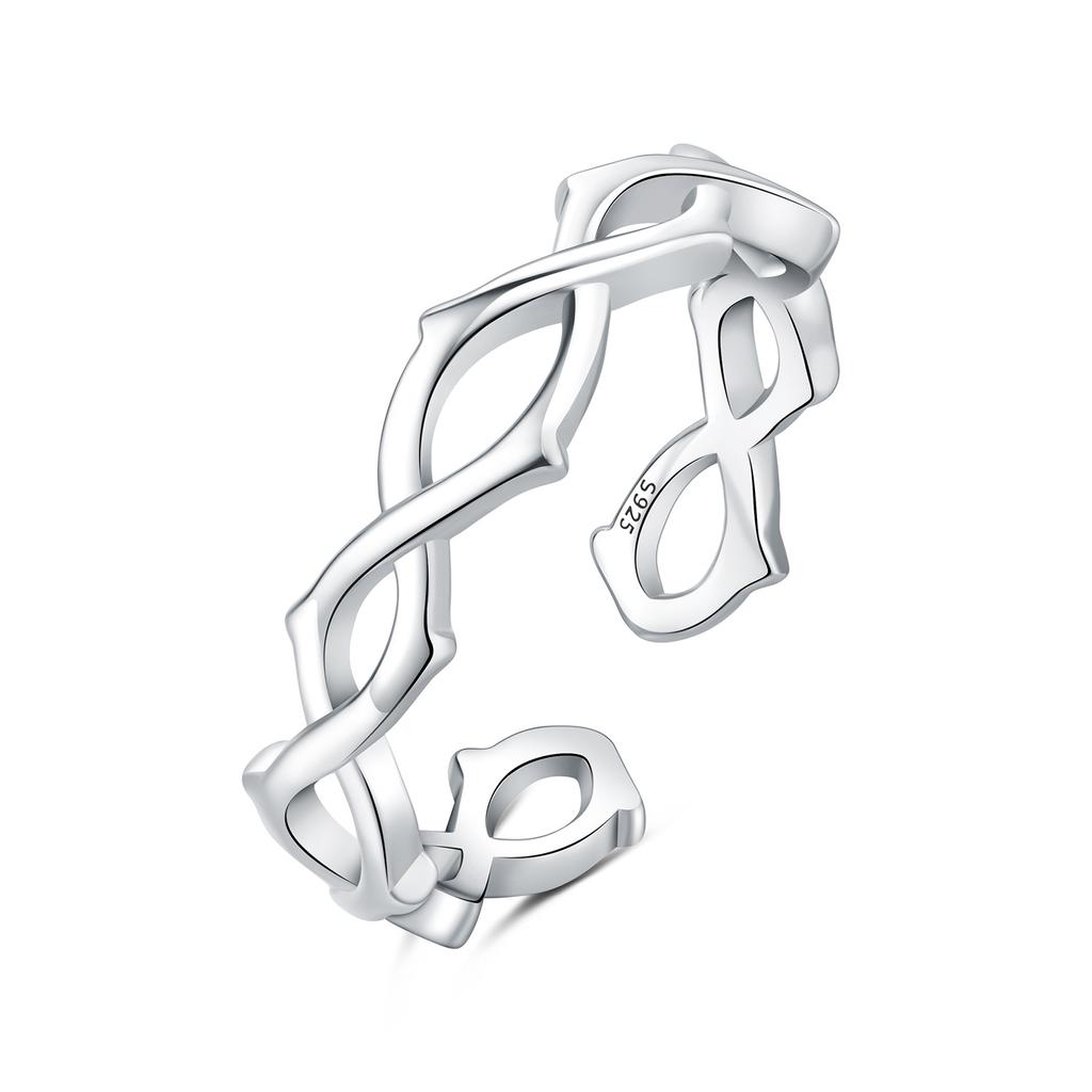 copper 30 Styles Beautiful Flowers Opening Rings Ideal For Women Adjustable Finger Ring Personality Jewellery Party Gifts