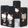 Hello Kitty Cartoon Case for Samsung Galaxy A03 A04s A20 A30 A20e A70 A70s A50 A40 A30s A50s A20s A10s A10 TPU Black Phone Cover