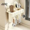 Heavy Duty Suction Cup Rack Chopstick/Cutter Storage Rack Wall Mounted Installation Carbon Steel Hanging Solution Utensils And Cutlery Organization,