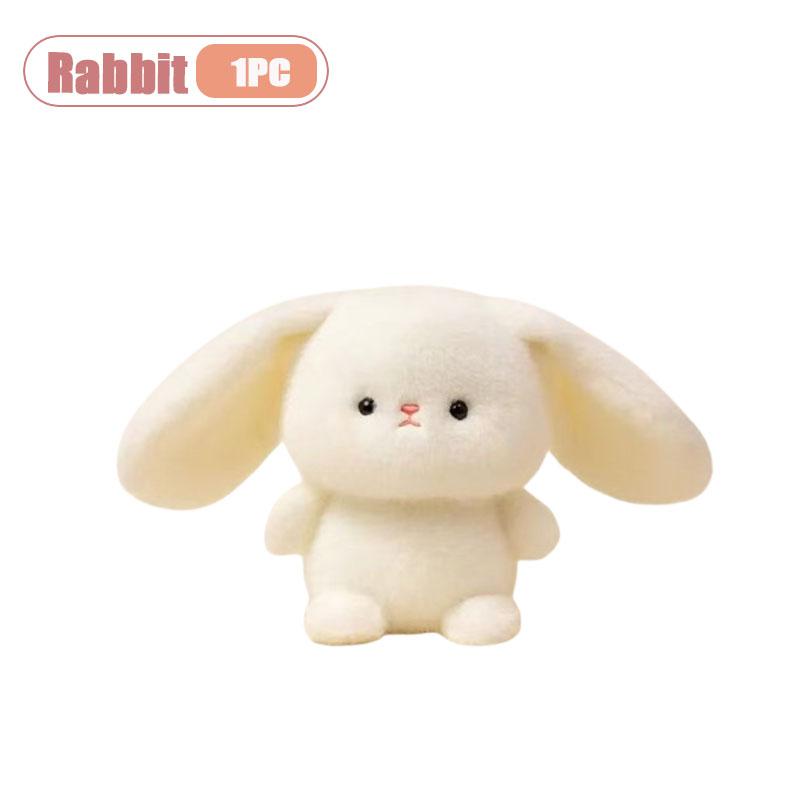 1-5PCS Cute Desk Companion Plush Stuffed Animal Kawaii Desktop Ornament Study Work Buddy Birthday Gift for Kids
