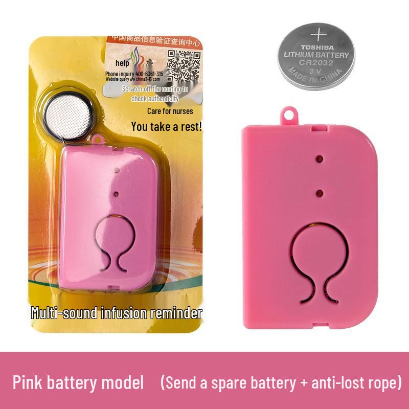Rechargeable IV Drip Reminder: Infusion Buddy with Low Medication Alert