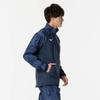 Mizuno Tech Shield Breath Thermo Training Pageant Blue Jacket, Windproof, Stretch, Water-Repellent, Moisture-Wicking, Heat-Generating, 32MCB530,