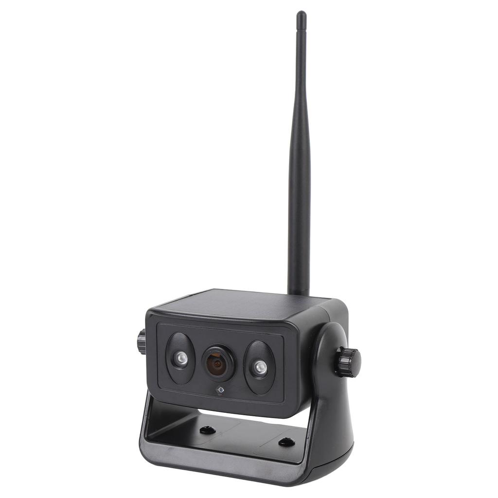 Backup Camera Clear Image 2.4G Wireless WiFi 1280 X 720 Solar Power Charging Blind Spot Rear View Camera