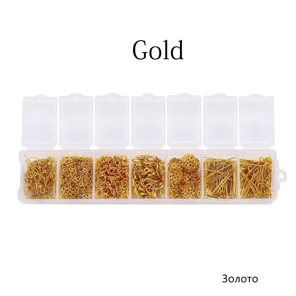 1370PCS/Set 3 4 5 6 7 8 10 mm Open Jump Ring Connectors DIY For Necklace Bracelect Jewelry Making kits Finding Supplies sets