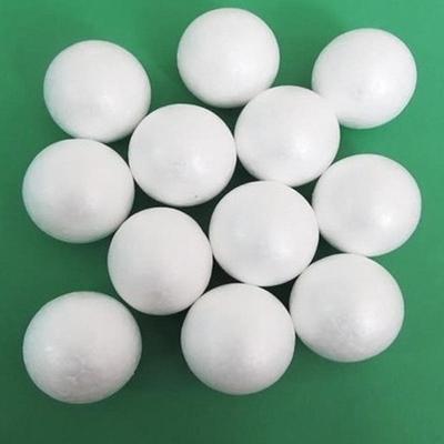 10 Round White 80Mm Polystyrene Foam Ball Modelling Sphere Styrofoam Craft