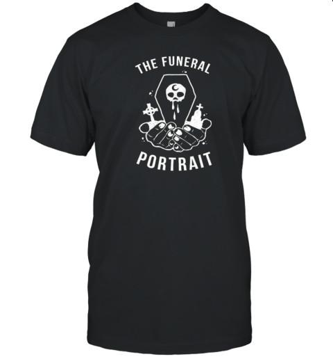 New The Funeral Portrait Logo Coffin Skull T-Shirt Unisex T-Shirt S