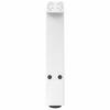 Vidaxl Coffee Table Legs, 2 Pcs, White, 40X(30-31) Cm, Steel