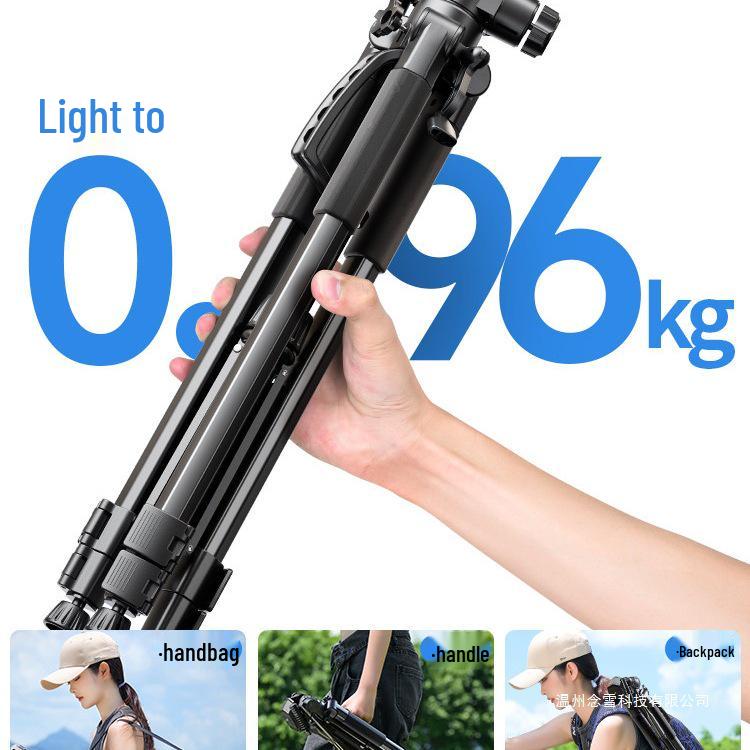 DSLR/Mirrorless Camera Tripod with Ball Head for Live Streaming and Photography Shoots