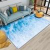 Beach Waves Printed Carpets for Living Room Kids Room Rug Kitchen Mat Floor Carpets Modern Entrance Mat Home Bathroom Rugs INS