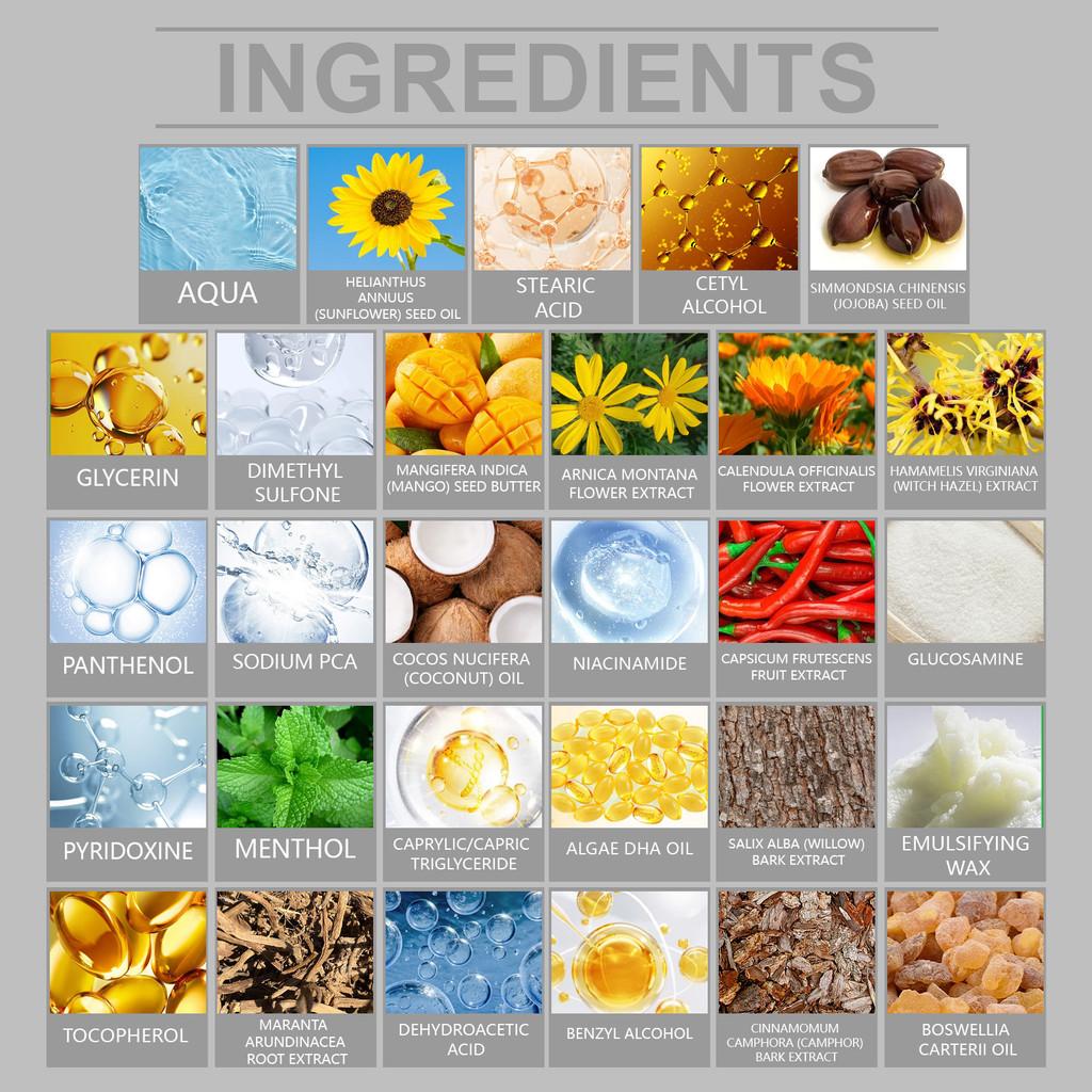 Woodsleep Body Soothing Cream Gentle Relaxing Massage Balm For Knees Wrists And Body Care