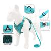 Pet Dog Leash Harness Tactical Training Puppy Vest Harnesses For Small Medium Dogs Cats Reflective Pug Chest Strap Accessories