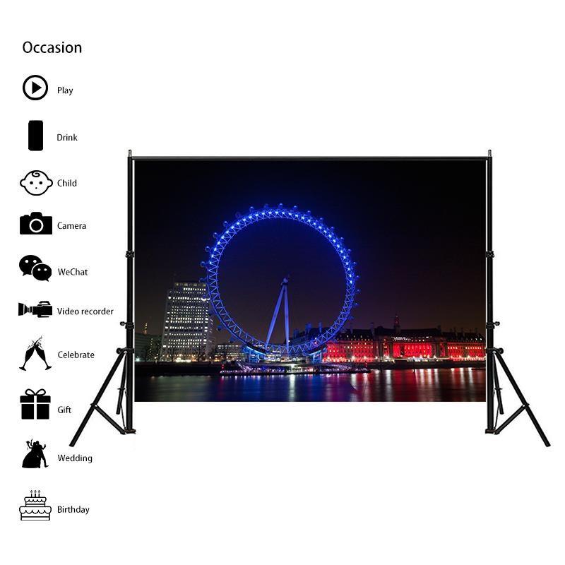 European Sscenic Spots Theme Background Cloth Photography Backdrop Photo Background Cloth Studio Props Decor