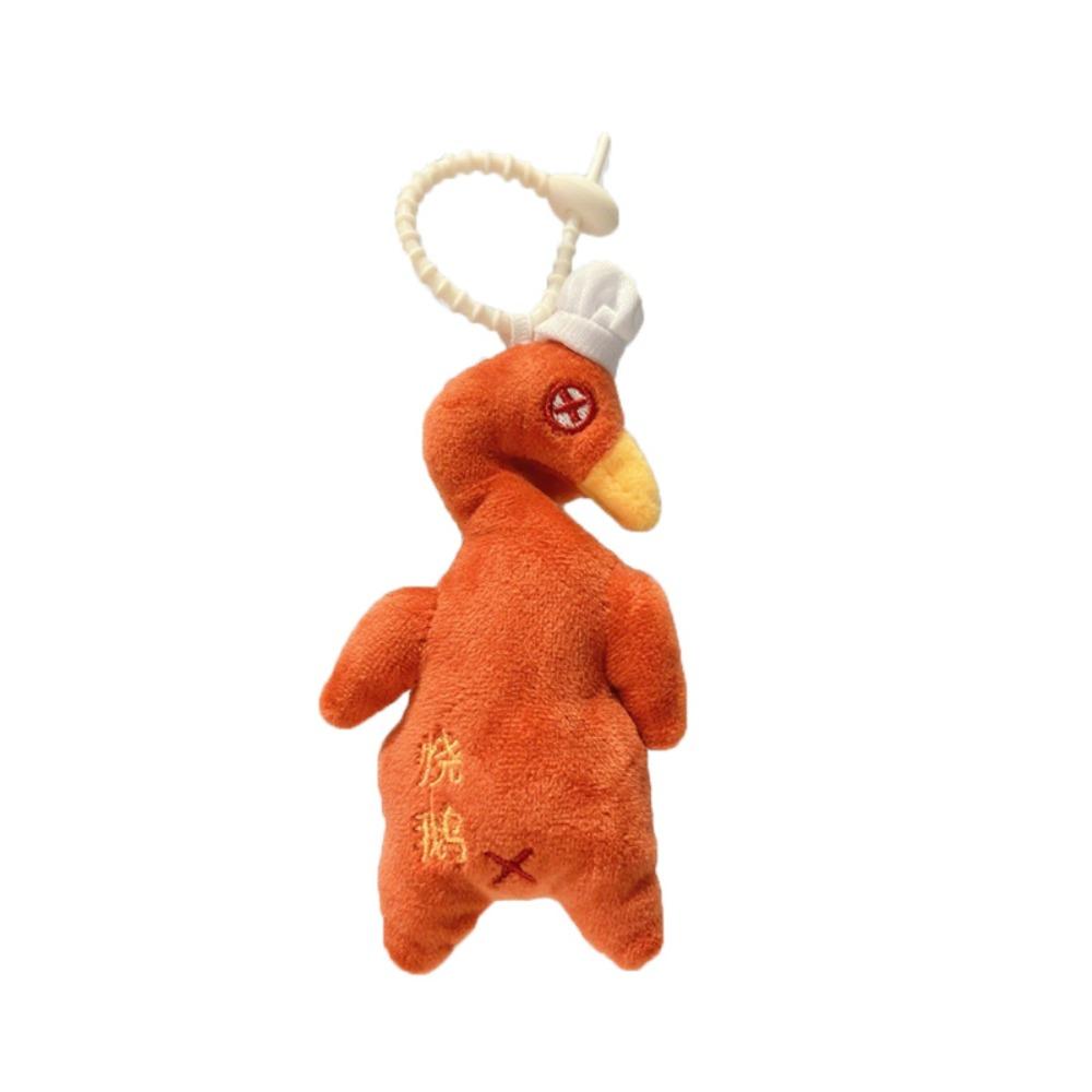 

Мягкая плюшевая коллекция брелоков в виде жареной утки, плюшевая игрушка, подвеска для сумки, для мальчиков и девочек Roast Duck