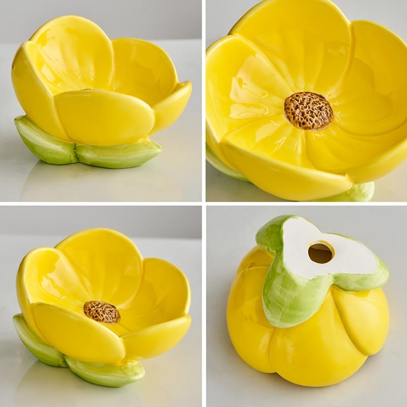 2pcs Jewellery Box, Jewellery Organiser, Art Deco Pink Tulip Tray In Ceramic Polished Surface, Ideal for Storing Jewelry. A Captivating Gift